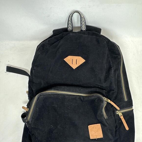 Diamond Supply Co. Corduroy Jean Black Backpack Skate Bag Hershel Vaschy - Picture 5 of 9